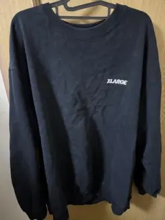 XLARGE ブラック トレーナー ゴリラロゴ