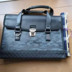 習字道具セット カモフラ柄バッグ付き