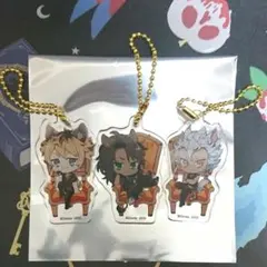 ツイステカフェ アクキー アクリルキーホルダー レオナ ラギー ジャック