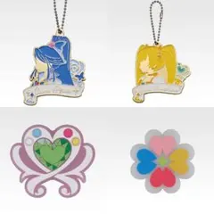 キュアアクア・キュアサンシャイン アクリルキーホルダー・ラバーコースター セット