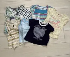 女の子　Tシャツ　まとめ売り　7点 90㎝