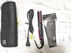 VS ストレートヘアアイロン VSI-1017 ピンク/ブラック
