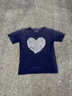 HEART MARKET 短丈Tシャツ ネイビーのサムネイル