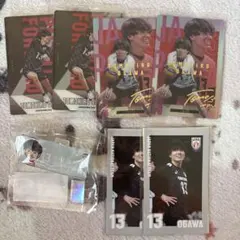 小川智大選手 アクリルバッジクリップ ステッカー ウエハースカード