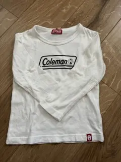 Coleman 長袖ロンT 100cm ホワイト