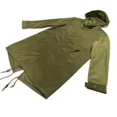 【nano・universe】ナイロン モッズコート カーキ M／MJ-39