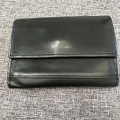 【中古】Paul Smith ブラックキーケース 保存袋付き