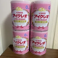 アイクレオ バランスミルク 800g 4缶セット