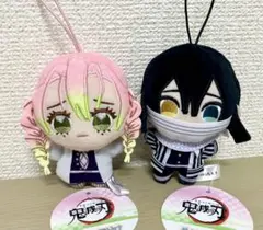 鬼滅の刃 甘露寺蜜璃 伊黒小芭内 ぬいぷりけ mini3 ぬいぐるみ