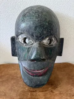 ネパール　鬼面　仮面　アンティーク ネパール 鬼面 仮面 アンティーク - メルカリ