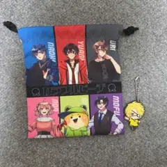 カラフルピーチ　巾着　キーホルダー＊