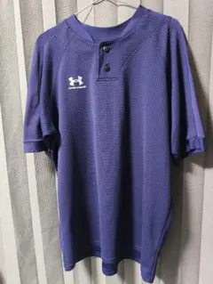 UNDER ARMOUR【XL】 ネイビー シャツ