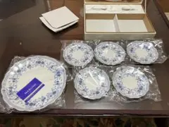 NARUMI ボーンチャイナ　ナルミ　プチケーキセット 皿 6枚　未使用品
