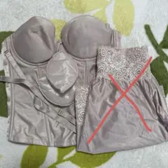 k. ＊プロフ必読様　Ｄ65 ビアンジュ　ライトベージュ コルセットのみ