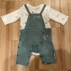 スヌーピー柄ロンパース 80cm 70cm 長袖　秋冬