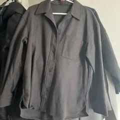 ブラッシュドジャージーシャツジャケット