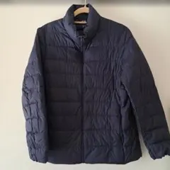 ユニクロ.ウルトラダウン濃紺ダウン90%XLサイズ