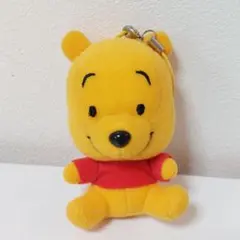 ディズニーランド　プーさん　ぬいぐるみストラップ