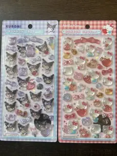 【正規品】ボンボンドロップシール　サンリオ第二弾　 クロミ　キティセット