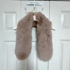 一度使用のみの美品♡ボリュームファーマフラー♡