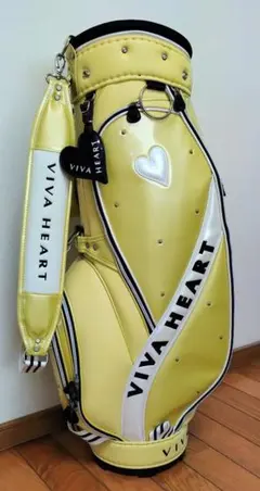 VIVA HEART キャディバッグ ライムイエローのサムネイル