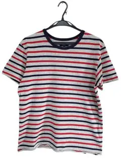 ◾️SHIPS◾️シップス ボーダーTシャツ グレー 赤 紺 半袖のサムネイル