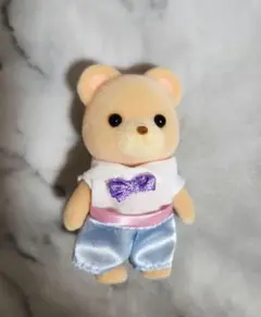 シルバニア キラキラくじ ゆめふわコレクションC賞 クマの男の子