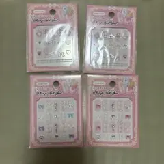 ⑦ネイルシール4点セット