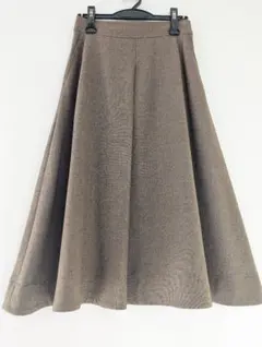 23区（オンワード樫山）ブラウン系　フレアスカート