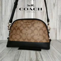55 COACH コーチ　シグネチャー　ショルダーバッグ