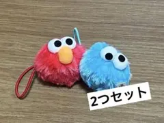 エルモ＆クッキーモンスター　ヘアゴム