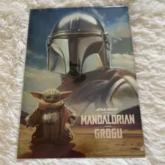 スターウォーズ マンダロリアン＆グローグー メタリック仕様 ポスター