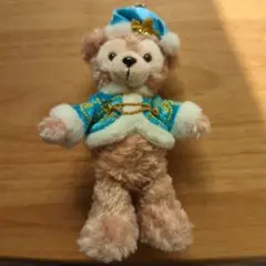 ディズニー　ダッフィー　ぬいぐるみバッチ