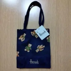 ハロッズ Harrods　トートバッグ　ミニトートバッグ　テディベア