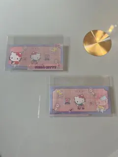 Hello Kitty マイナンバーカード用 クリアケース 2枚セット