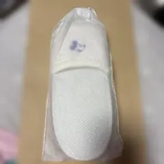 ミッキーシルエット ホワイトスリッパ