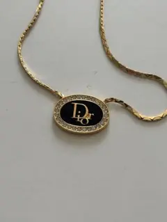 Dior ヴィンテージネックレス　ゴールド