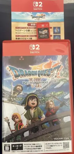 Switch2 ドラゴンクエスト7 Reimagined ドラクエⅦ 特典未使用