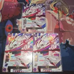 ワンピースカード　神避　パラレル　3枚セット　op13 受け継がれる意思