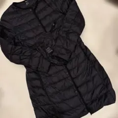 【美品】UNIQLOユニクロ ウルトラライトダウンコンパクトコート黒