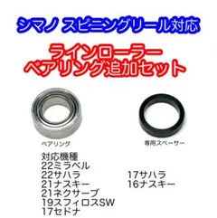 ダイワ 23 レガリス ラインローラーカラーからベアリング交換対応機種