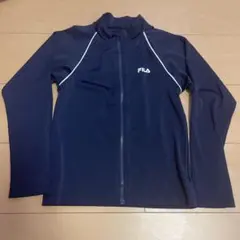 FILA ネイビー ラッシュガード 長袖