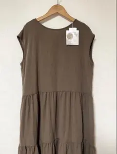 新品未使用　しまむら　ティアードワンピース　Ｌ　yumiさん田中里奈さんコラボ