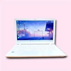 美品✨白くてキレイ 東芝ノートパソコン Windows11フルHD SSD256