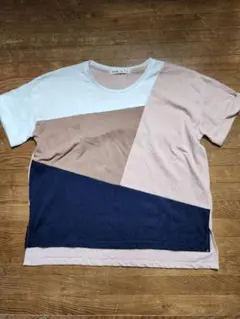 Cutie Blonde キューティーブロンド 幾何学模様デザインTシャツ　Lのサムネイル