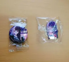 くら寿司 にじさんじ 夜見れな アクスタ 缶バッジ