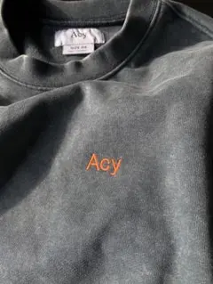 Acy GARMENT DYE CREW NECK SWEATのサムネイル