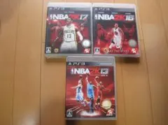 ＰＳ３ソフト３枚セット　NBA2K17 他
