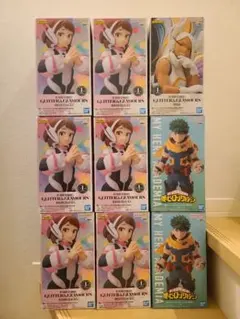 僕のヒーローアカデミア 緑谷出久&麗日お茶子&ミルコ 3種類セット