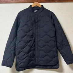 週末セール！ユニクロ×ホワイトマウンティング ダウンジャケット　黒　メンズ L